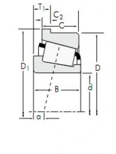 TIMKEN 5079/05185-B軸承