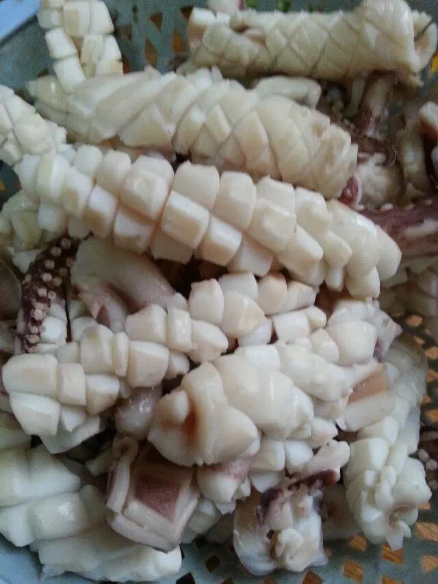 鮮辣魷魚韭菜花