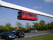 多特蒙德空中列車在運行