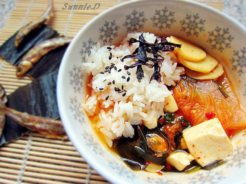 昆布小魚乾高湯泡飯