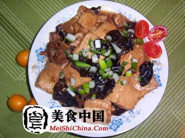 肉片燉豆腐