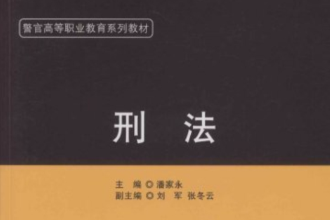 刑法(2008年中國政法大學出版社出版的圖書)