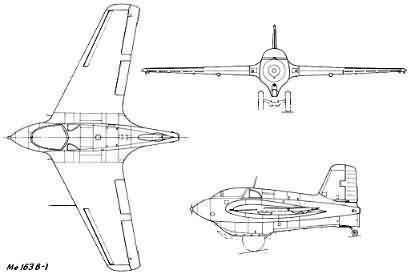 德國ME-163戰鬥機