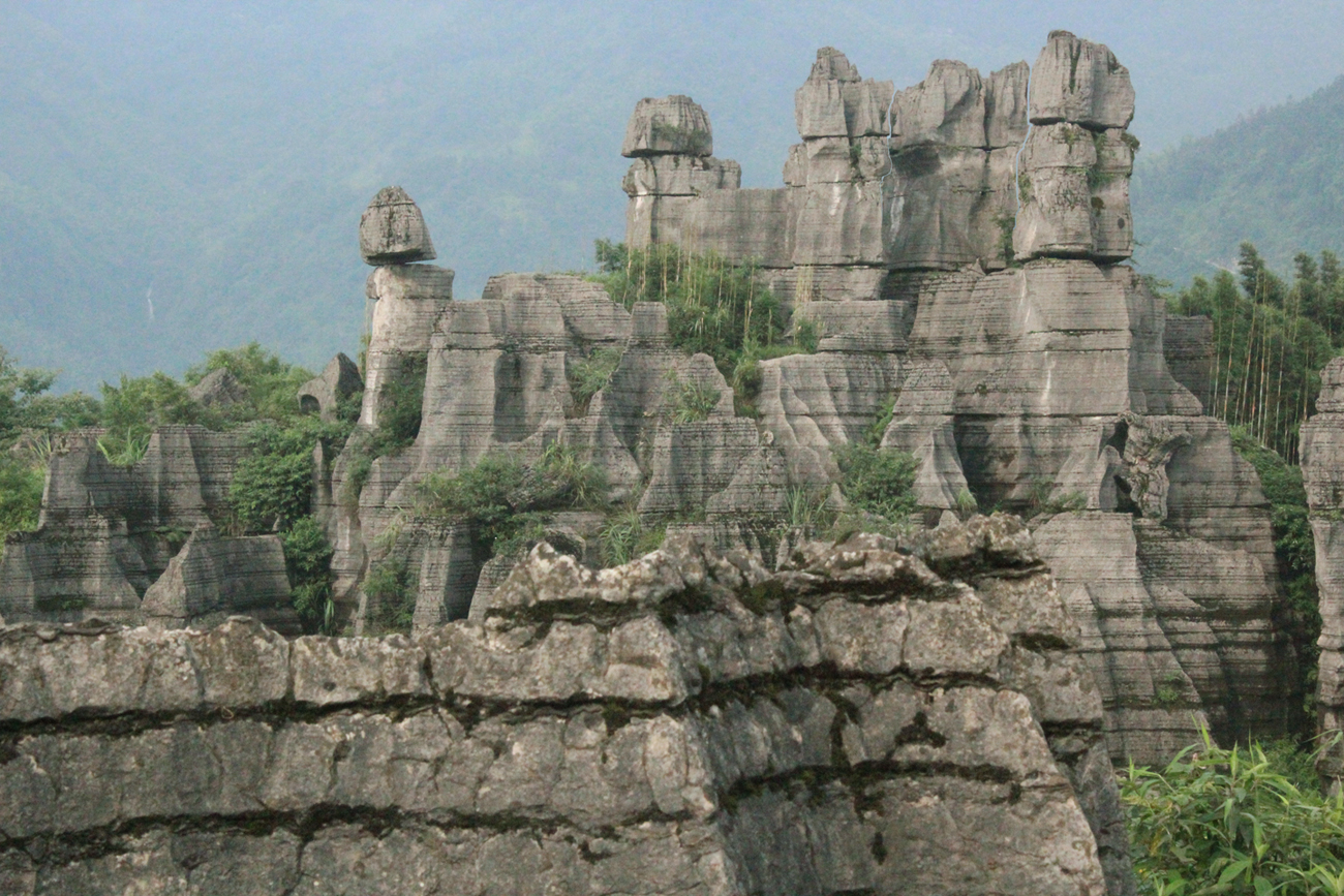 西部竹石林景區