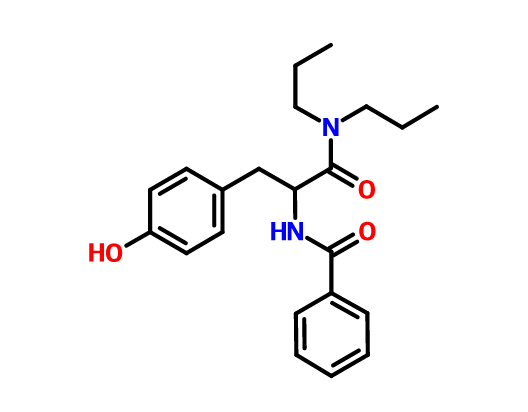 N-苯甲醯基-DL-酪氨醯二正丙胺