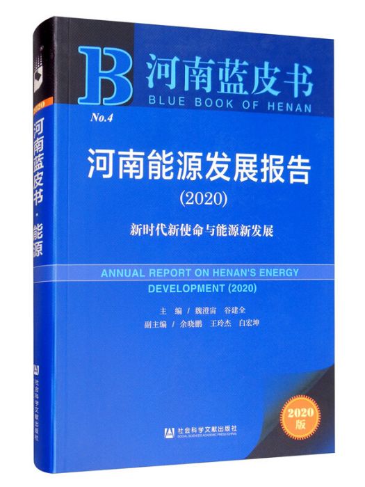 河南能源發展報告(2020)：新時代新使命與能源新發展