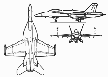 F/A-18戰鬥攻擊機