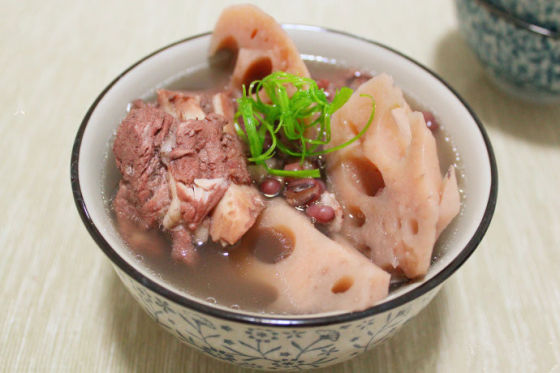 赤豆蓮藕骨頭湯