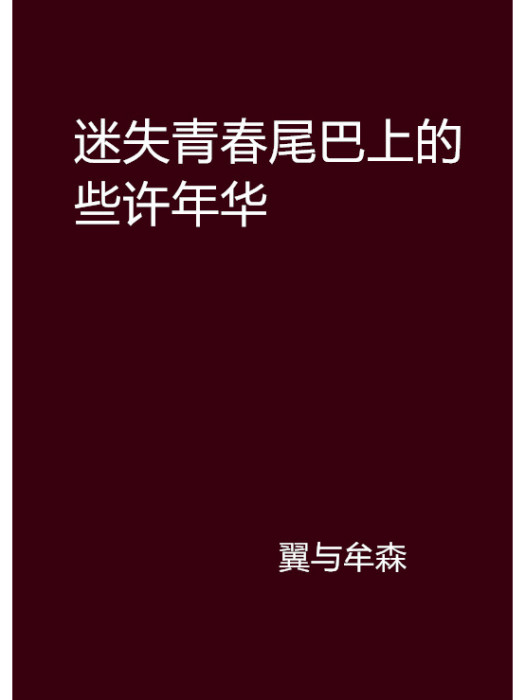 迷失青春尾巴上的些許年華