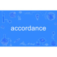 accordance