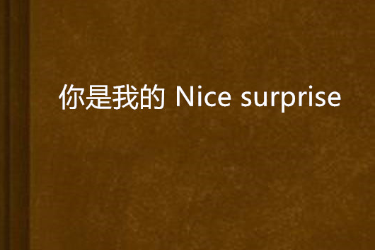 你是我的 Nice surprise