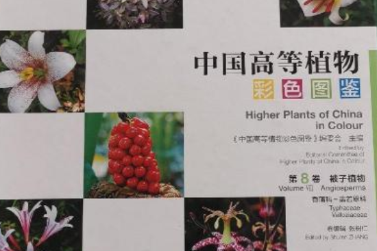 中國高等植物彩色圖鑑第八卷香蒲科～翡若翠科