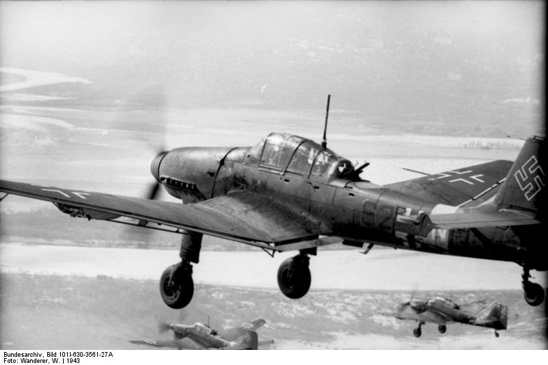 Ju 87 D，蘇聯，1943