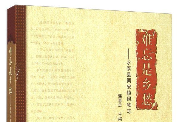 難忘是鄉愁：永泰縣同安鎮風物誌