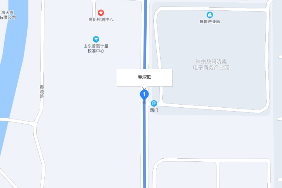 春深路