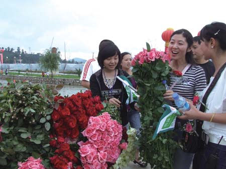 麥架鎮花卉