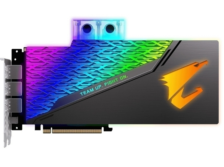 技嘉AORUS RTX 2080Ti XTREME WATERFORCE WB 11G