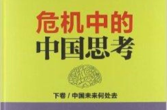 危機中的中國思考：中國未來何處去