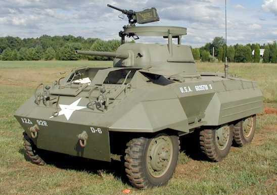 M8型輪式偵察車