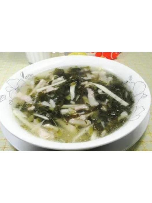 五花肉雪菜冬筍湯