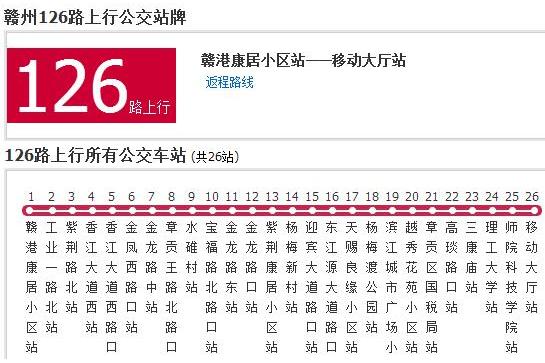 贛州公交126路