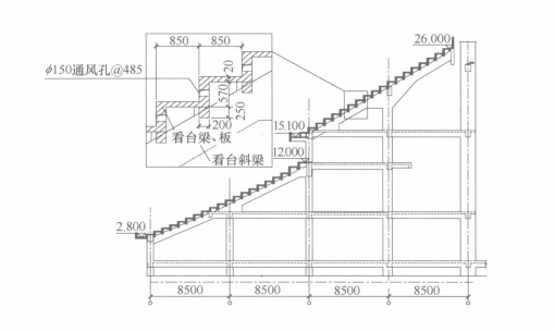 現澆清水混凝土看台板施工工法