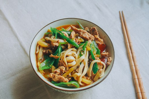 香辣榨菜肉絲麵