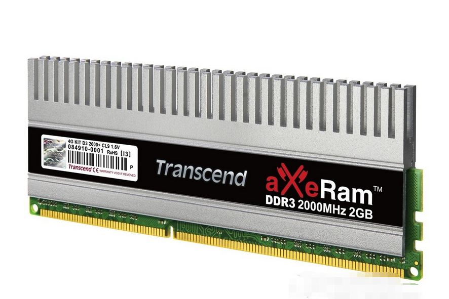 創見 8GB DDR3 2000套裝(TX2000KLN-8GK)