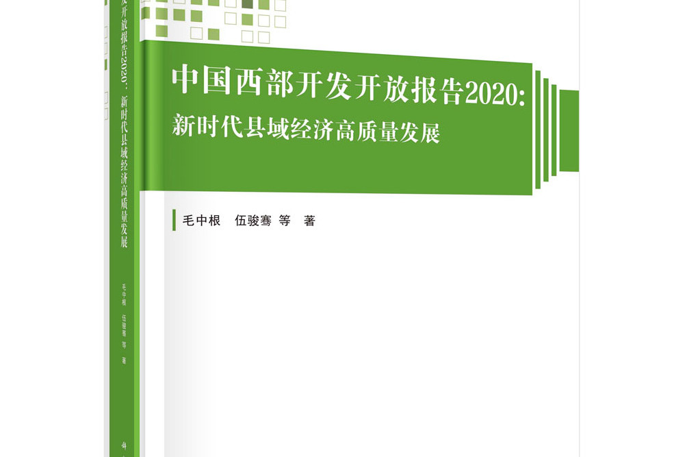 中國西部開發開放報告2020：新時代縣域經濟高質量發展