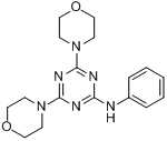 2-苯胺基-4,6-雙（呀啉代）-1,3,5-三嗪