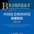 中國社會組織評估發展報告(2013)(2013年社會科學文獻出版社出版的圖書)