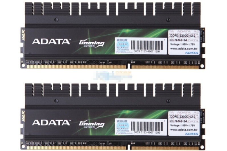 威剛遊戲威龍 DDR3 2200G 4G