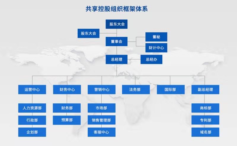 共享控股組織架構體系