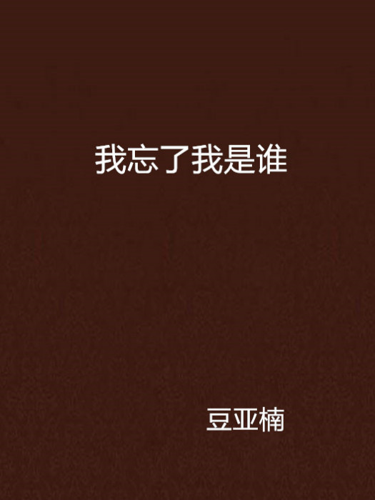 我忘了我是誰(小說)