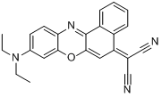 [9-（二乙胺基）-5H-苯並[a]苯並噁嗪-5-亞基]丙二腈