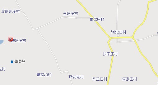 法家莊村地理位置