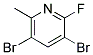 3,5-二溴-2-氟-6-甲基吡啶