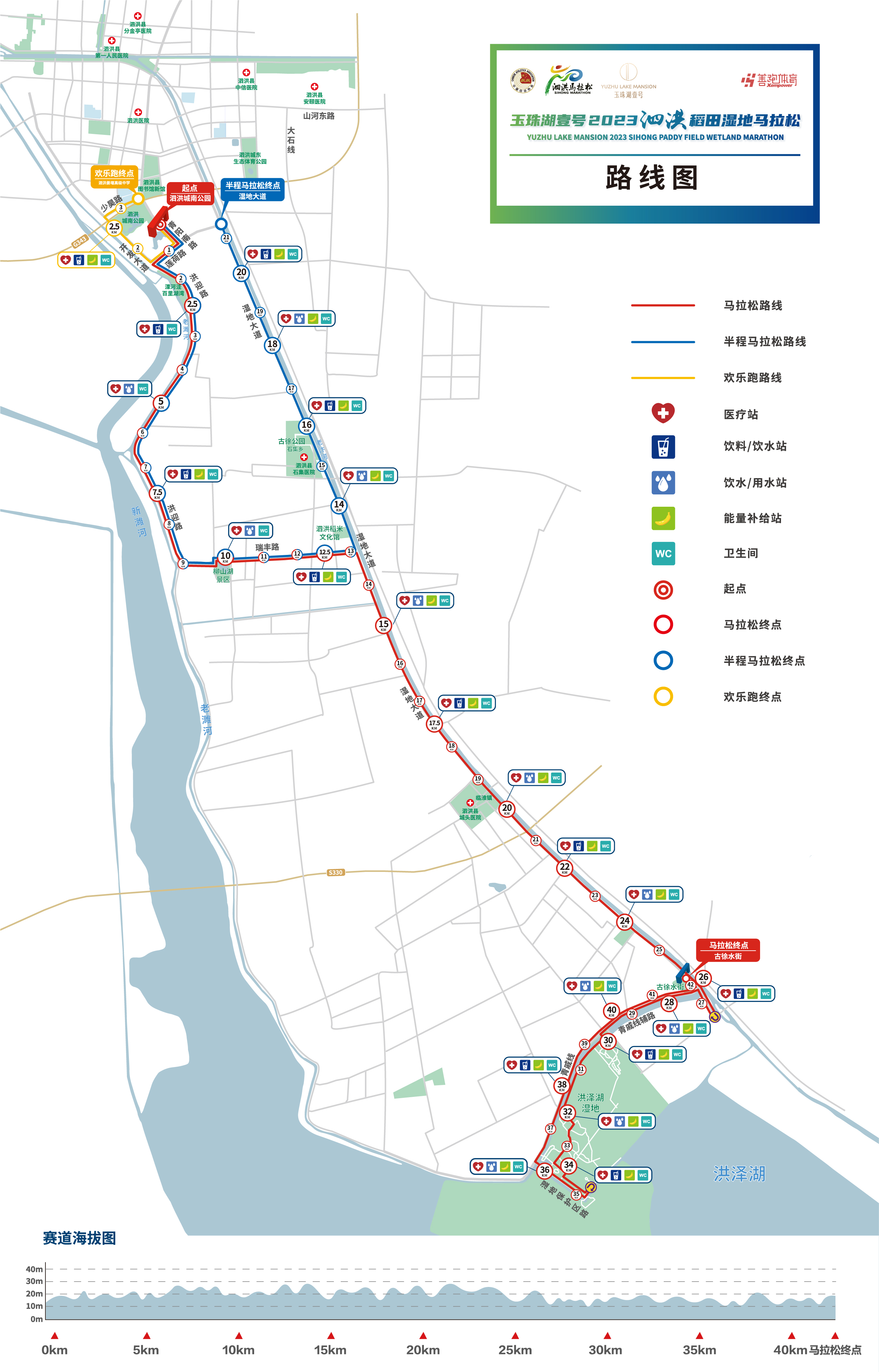 2023泗洪稻田濕地馬拉松