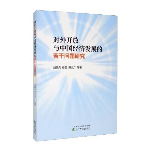 對外開放與中國經濟發展的若干問題研究