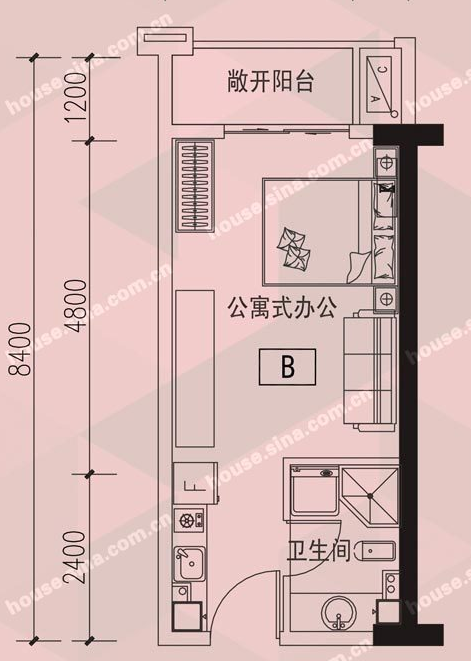 保利林語中心戶型圖