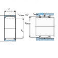 SKF NK21/20軸承