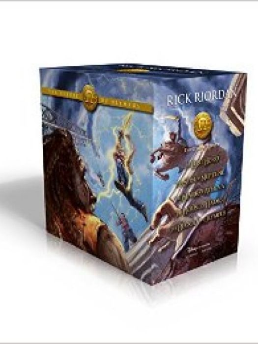 The Heroes of Olympus Hardcover Boxed Set 5 Book Included