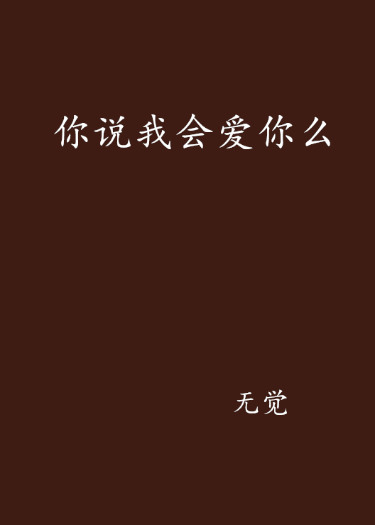 你說我會愛你么