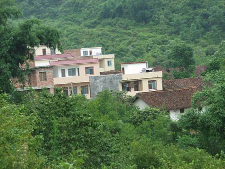 廣西羅城天河鎮農村