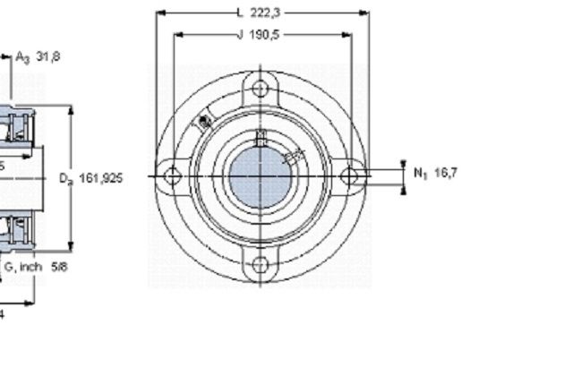 SKF FYRP2.15/16H-3軸承