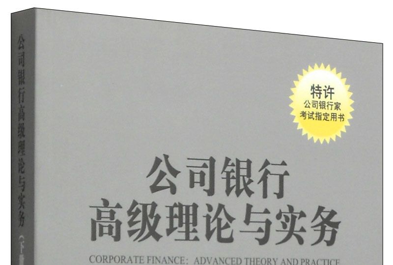 公司銀行高級理論與實務（下冊）