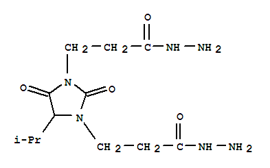 1,3-二（3-肼-3-氧代-丙基）-5-（1-甲基乙基）乙內醯脲