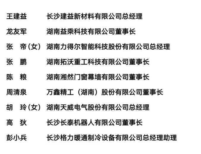 長沙市最美青年企業家