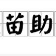 揠苗助長(成語)