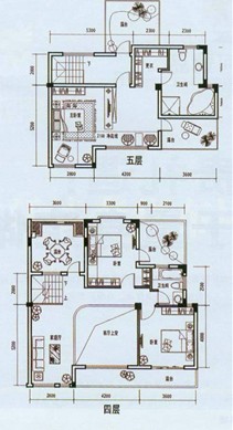 潤揚雙河鷺島別墅戶型圖